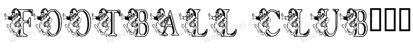 FOOTBALL CLUB字体转换